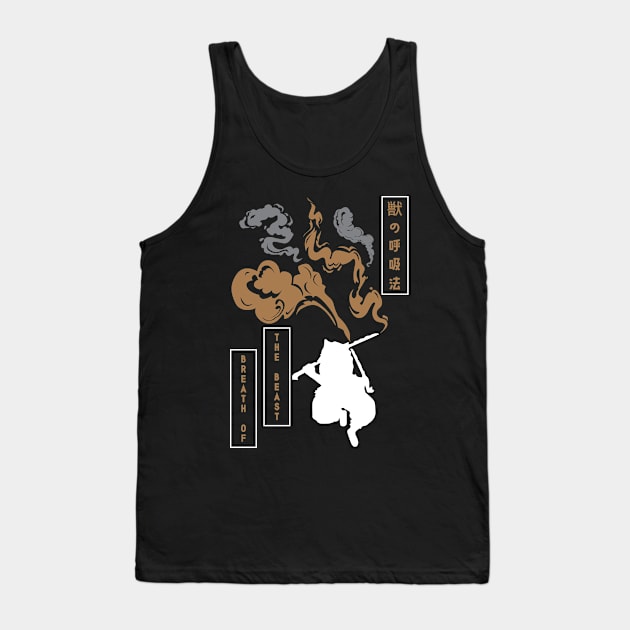 Kimetsu No Yaiba: Breath of the Beast Tank Top by peeeej